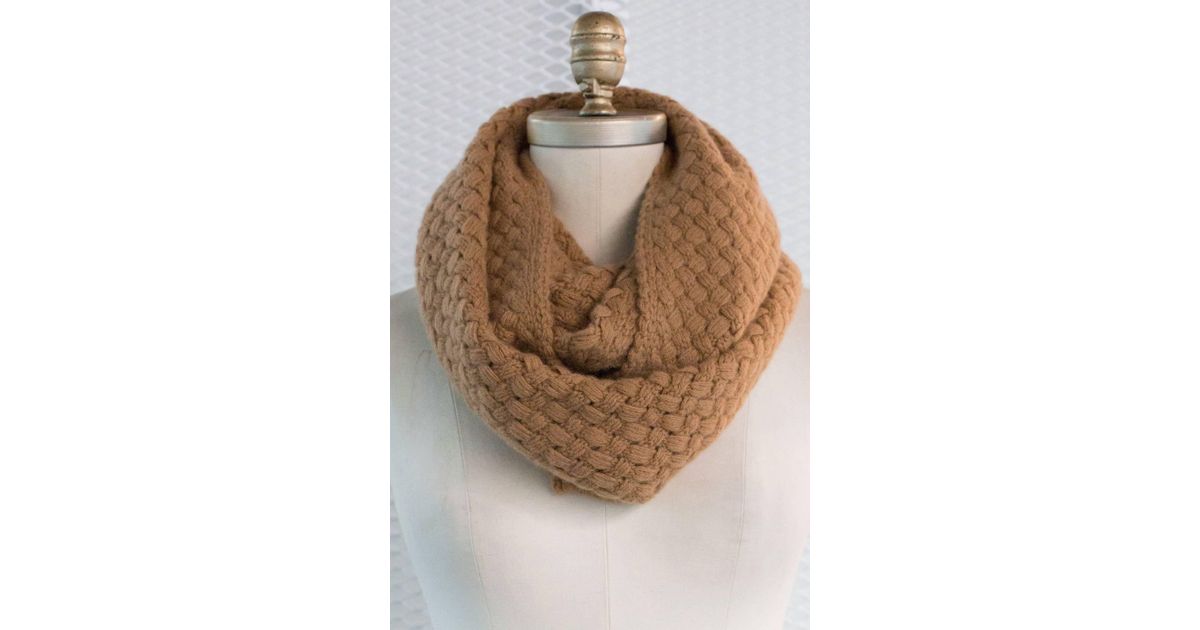360cashmere Monica Scarf In Vicuna in Brown Lyst