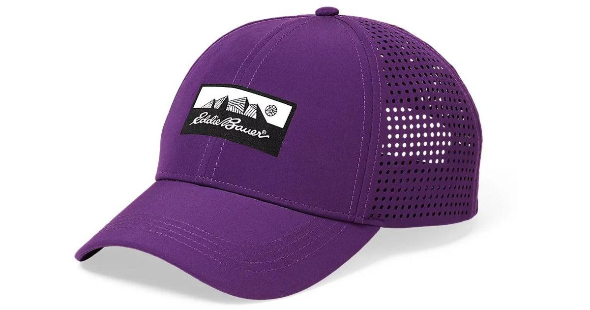 Eddie Bauer Resolution Upf Baseball Cap in Purple for Men Lyst
