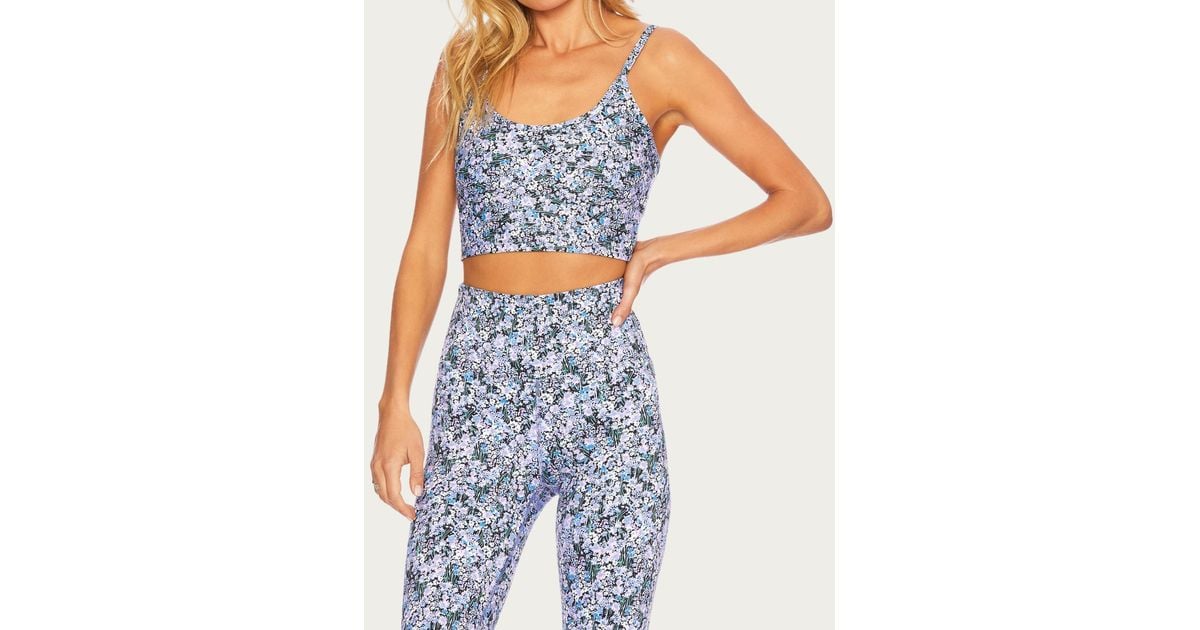 Beach Riot Libby Top in Blue | Lyst