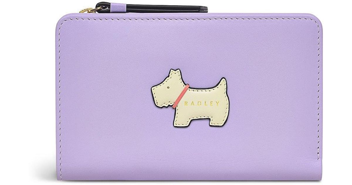 Radley Heritage Radley Medium Bifold Wallet in Purple Lyst