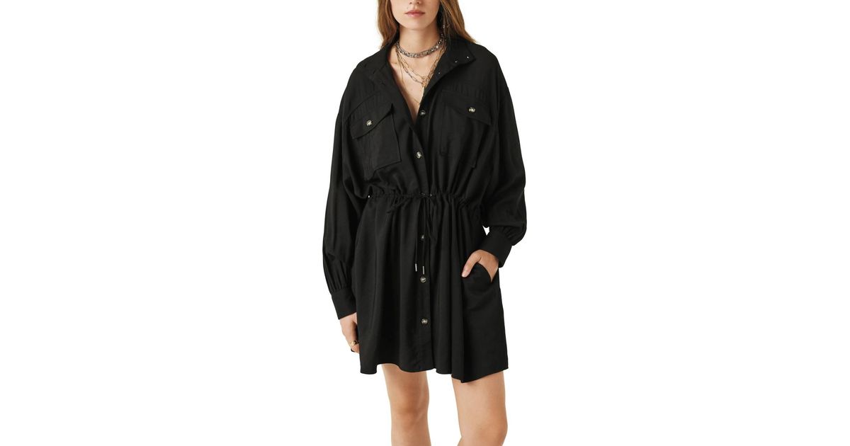 bash shirt dress T-Shirt Dress Civia Green // ba&sh US