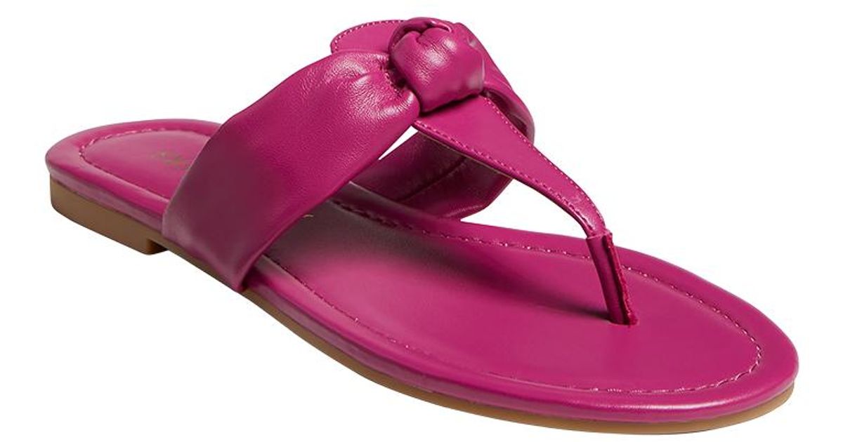 Jack Rogers Abigail Flip Flop in Pink | Lyst