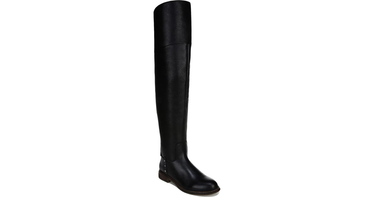 Franco Sarto Women's Haleen Wide Calf Over the Knee Boots Brown Size 6.5M