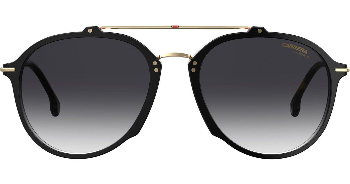 Carrera 171/s Round Sunglasses in Black Lyst