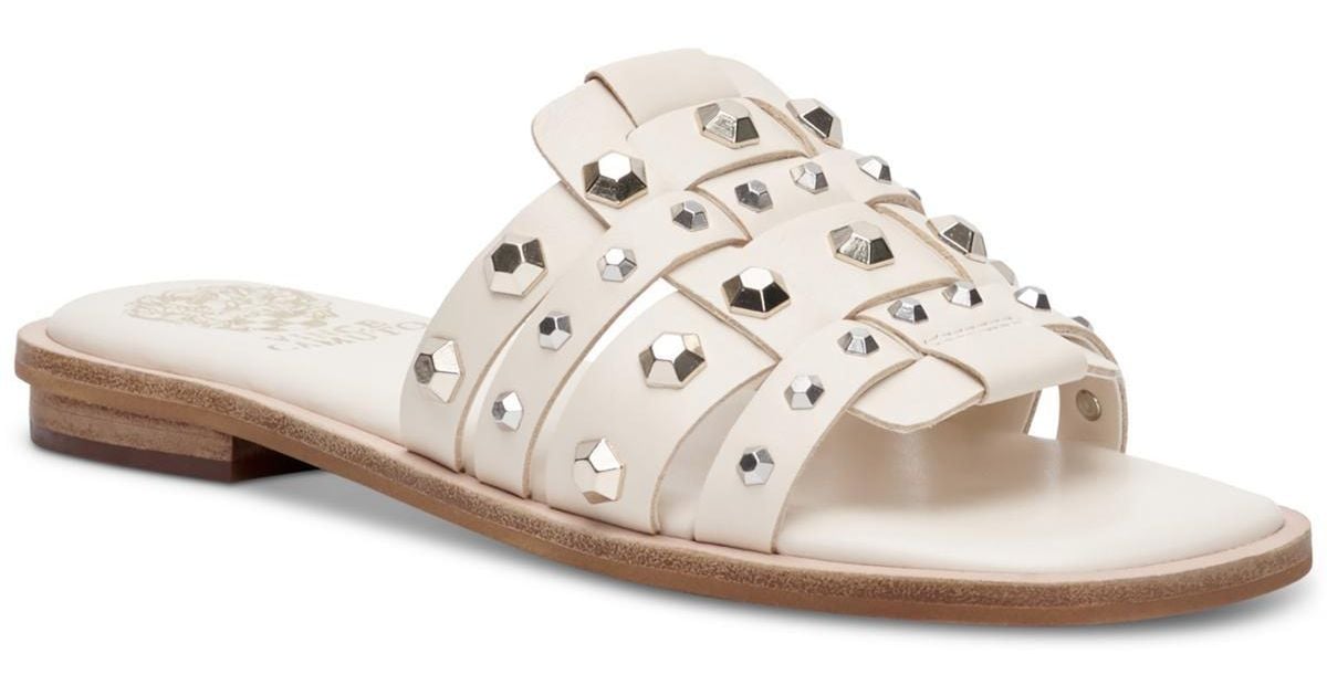 vince camuto elishenta studded slide blush