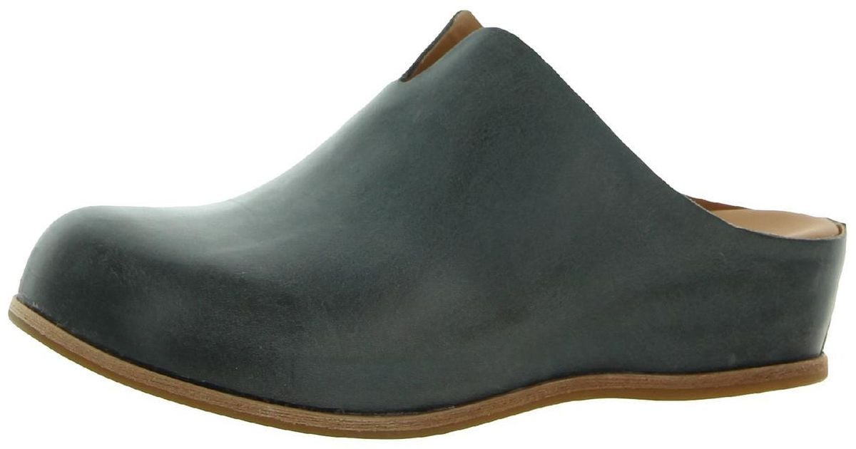 KorkEase Para Leather Casual Clogs in Green Lyst