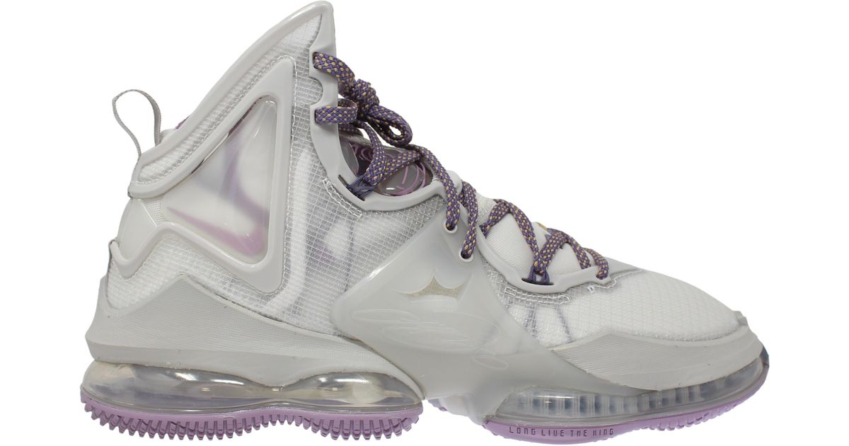 Nike Lebron Xix Phantom/canyonpurple Cz0203004 in Gray for Men Lyst