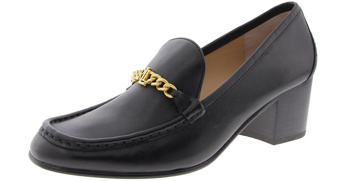 ralph lauren black heels