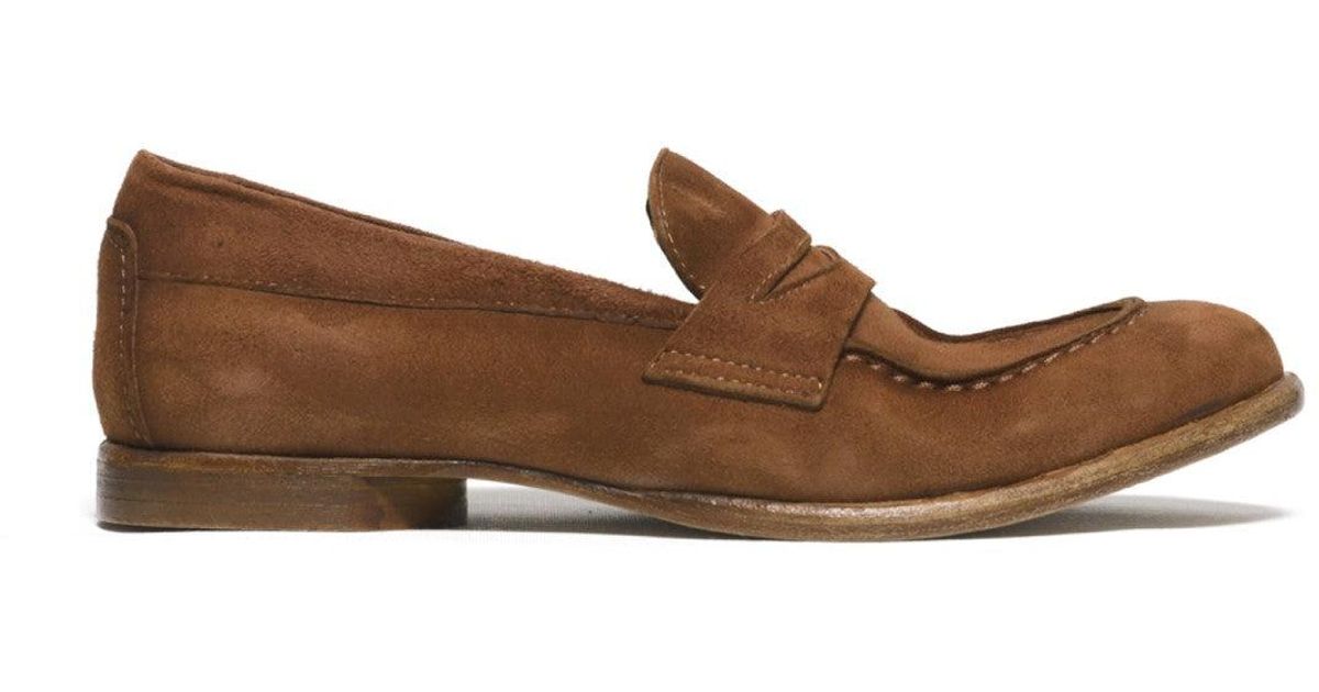 Rust Suede Hundred 100 Rust Suede Moccasins in Brown | Lyst