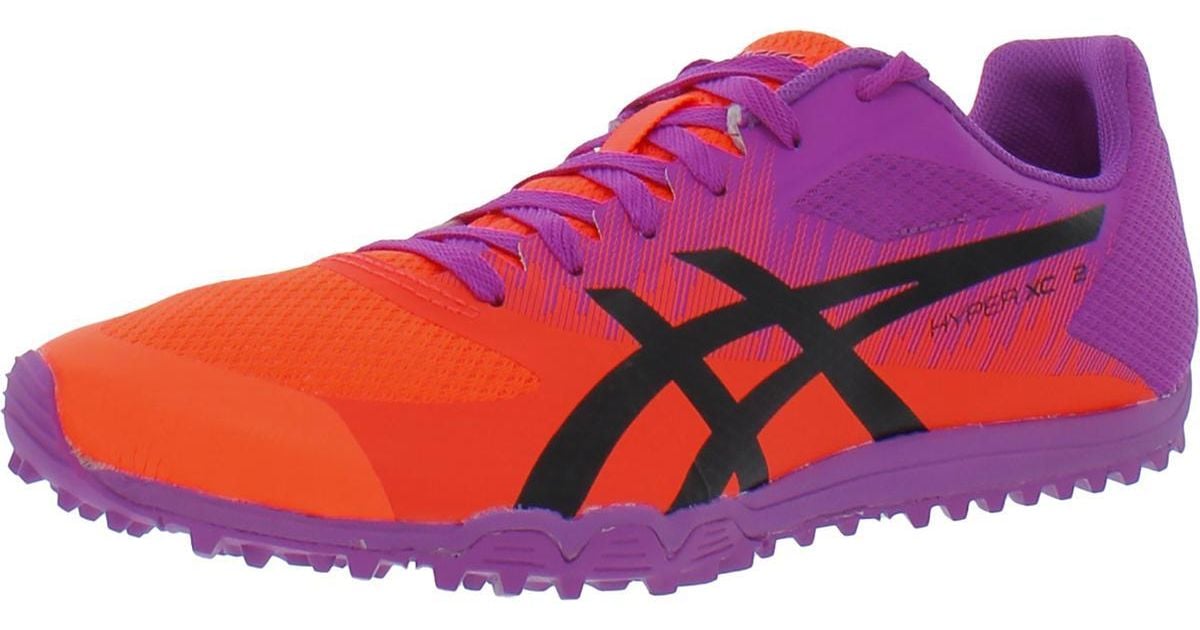 Asics Hyper Xc 2 Track & Field Sport Running Shoes in Pink for Men Lyst
