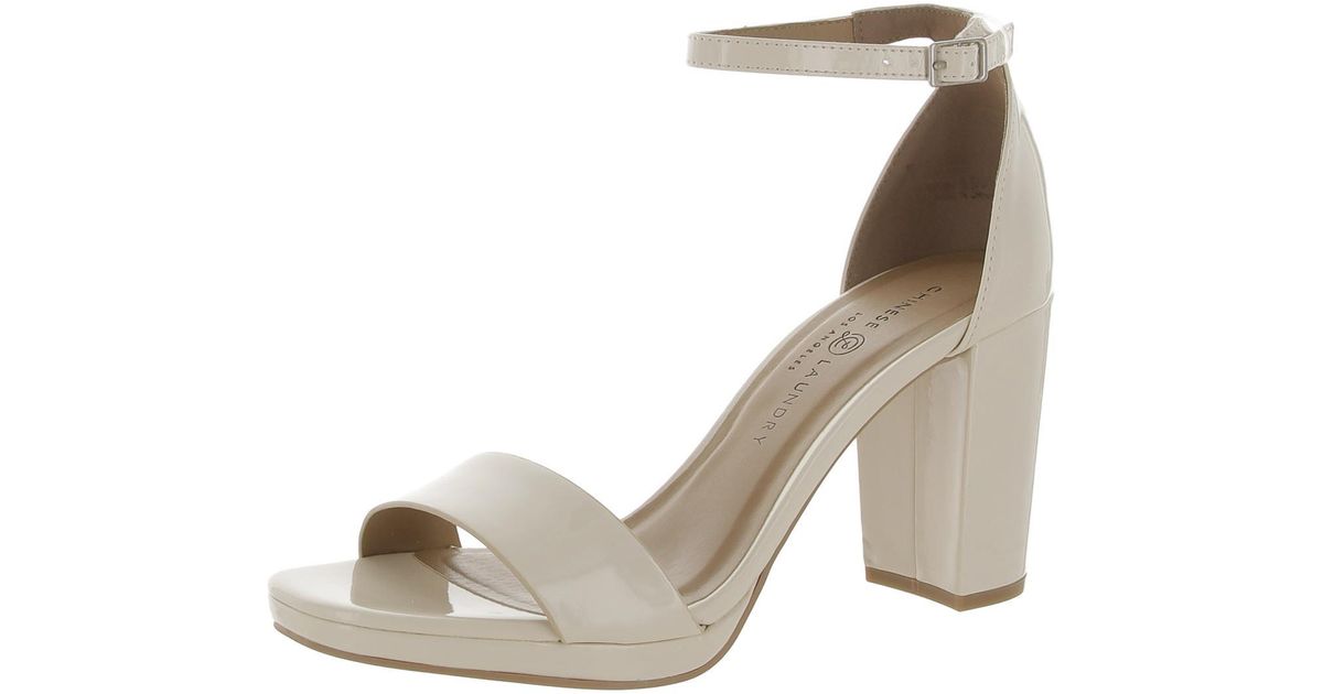 chinese laundry ankle strap heels