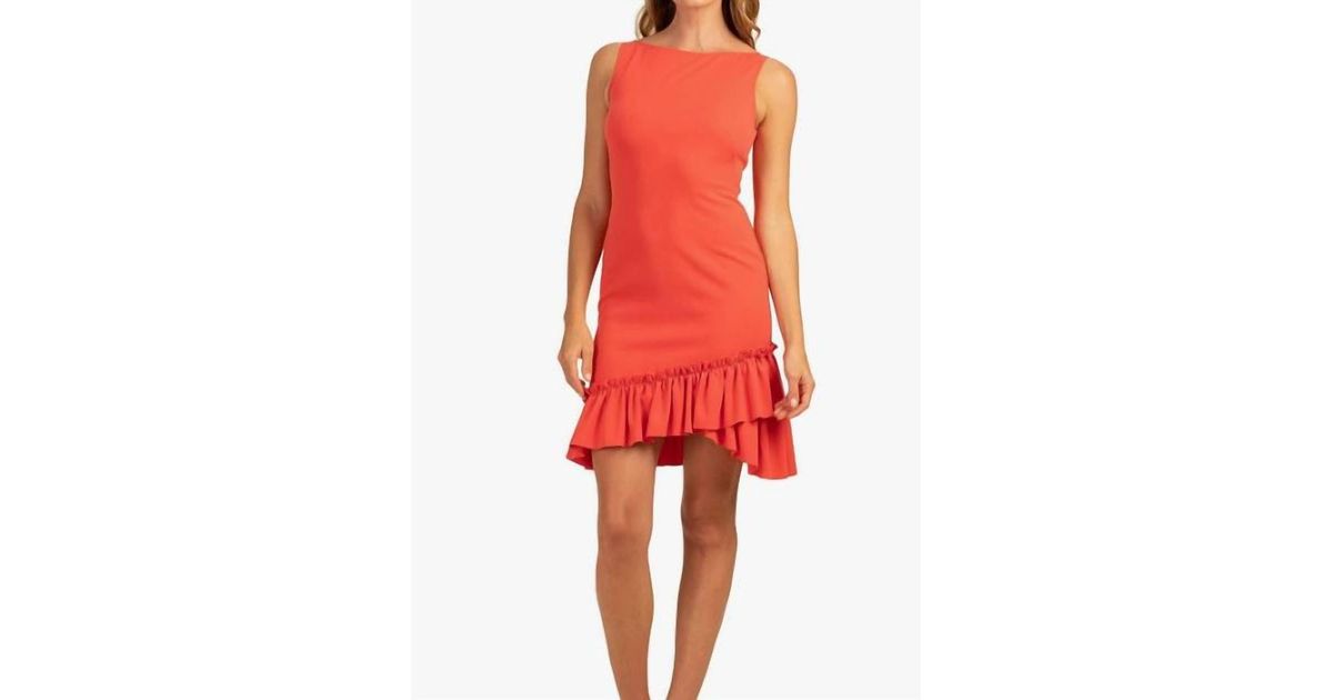 Trina Turk Ayan Dress In Slushie in Red Lyst