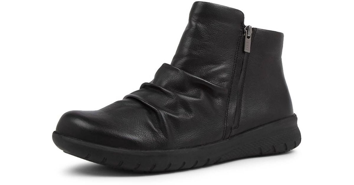 Ziera Shayne Ankle Boot in Black | Lyst