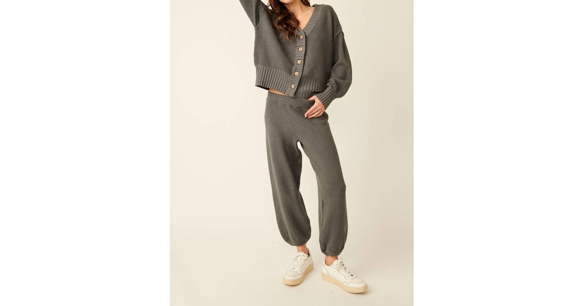Free People Hailee Cardi Set In Peppery in Natural | Lyst