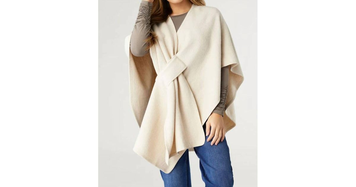 Coco + Carmen Rae Pull Through Wrap in Natural | Lyst