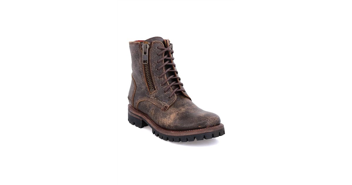Bed Stu Tactic Trek Combat Style Boot in Brown Lyst