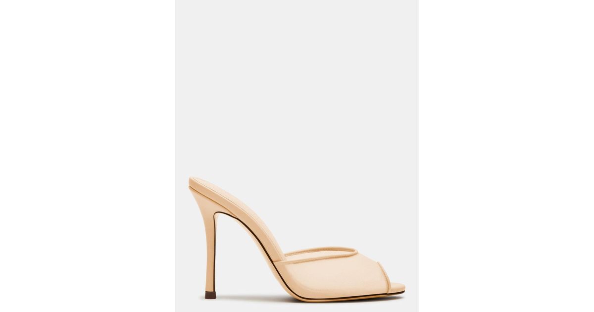 Steve Madden Priya Mesh Blush in Natural | Lyst