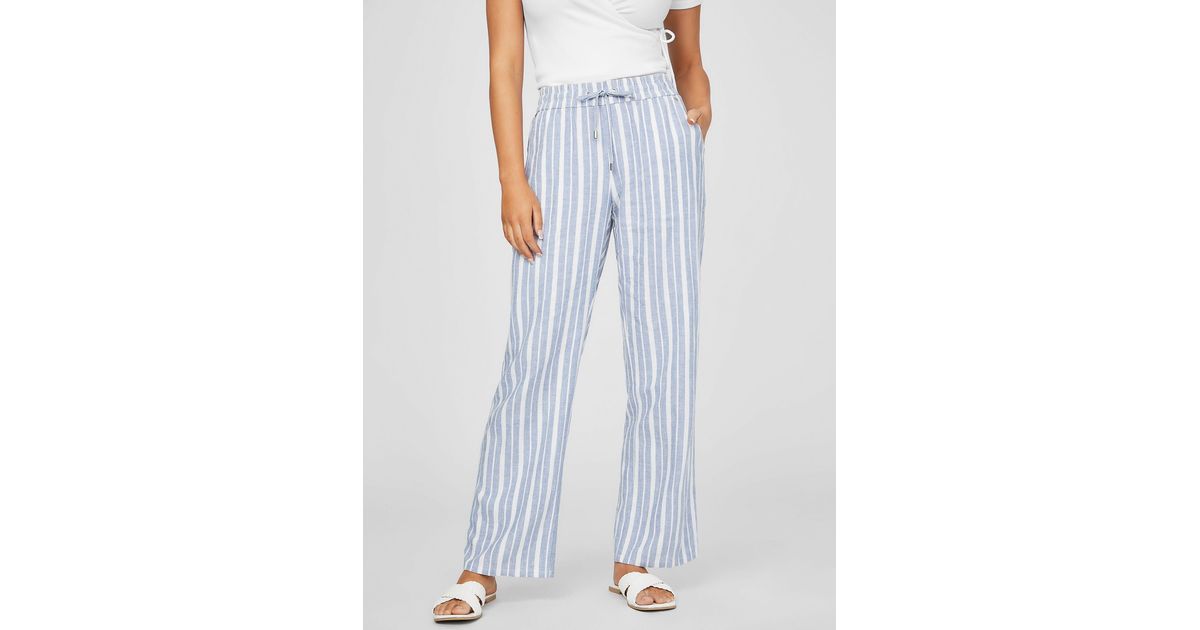 guess linen pants