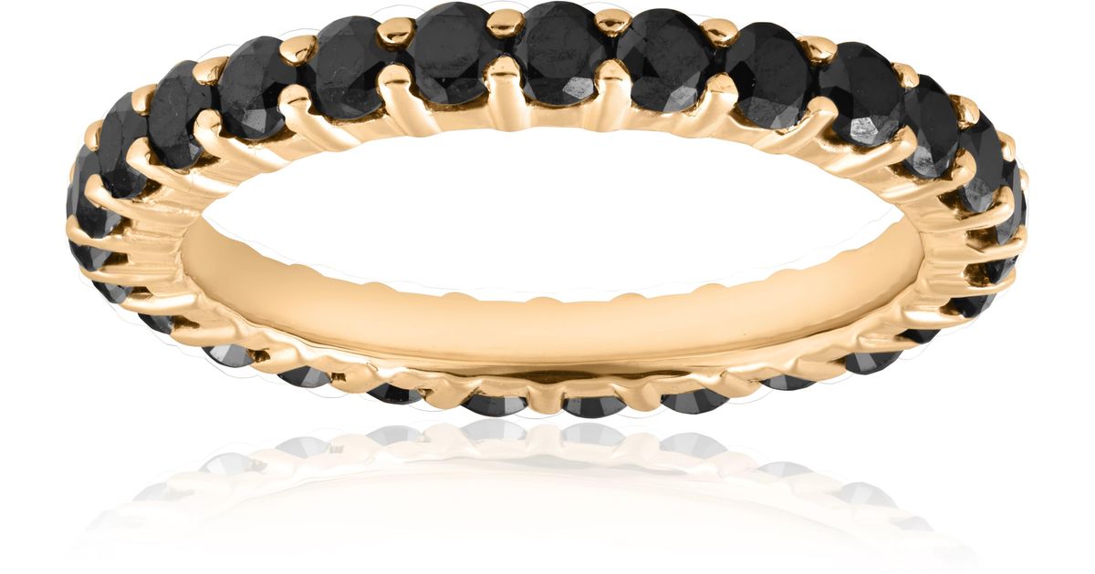Pompeii3 1 1/2Ct Diamond Eternity Ring 14K Stackable Band in Metallic ...