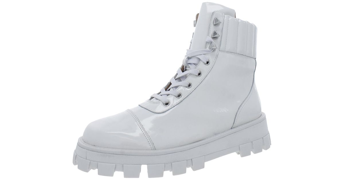 schutz combat boot lace up