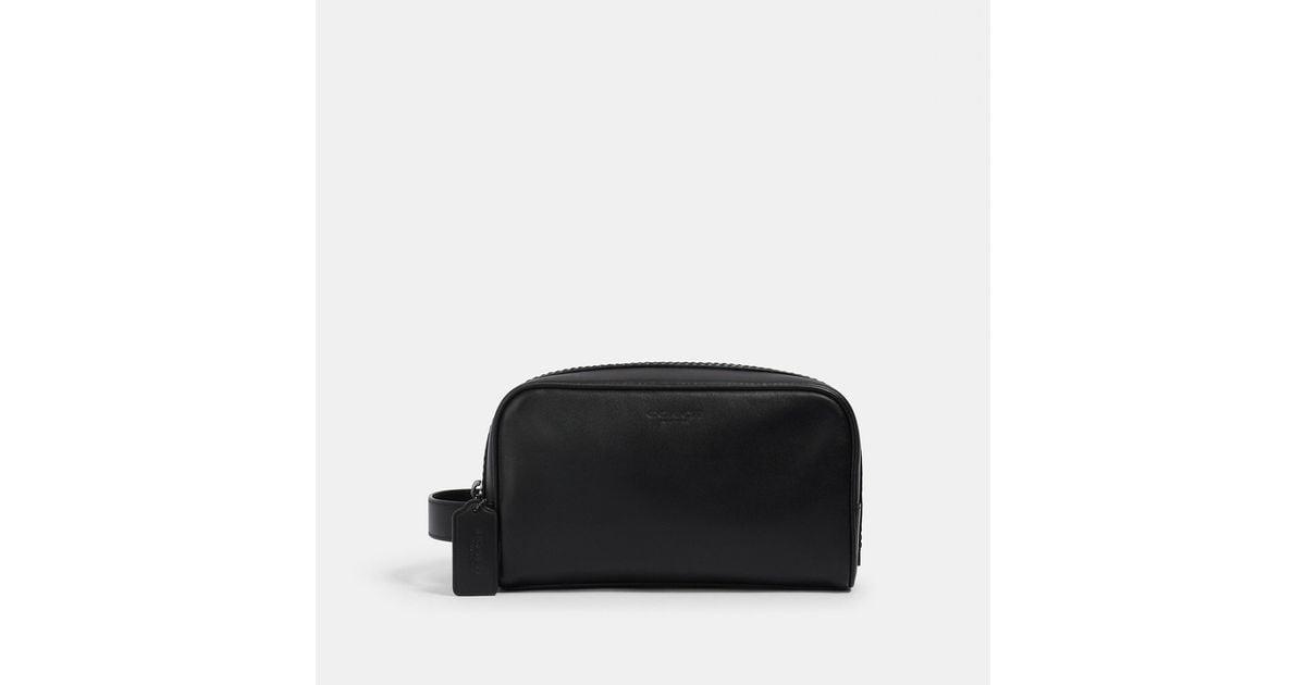 COACH Small Travel Kit in Black Lyst