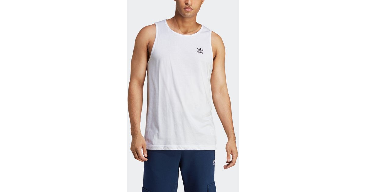 Adidas trefoil muscle tank deals