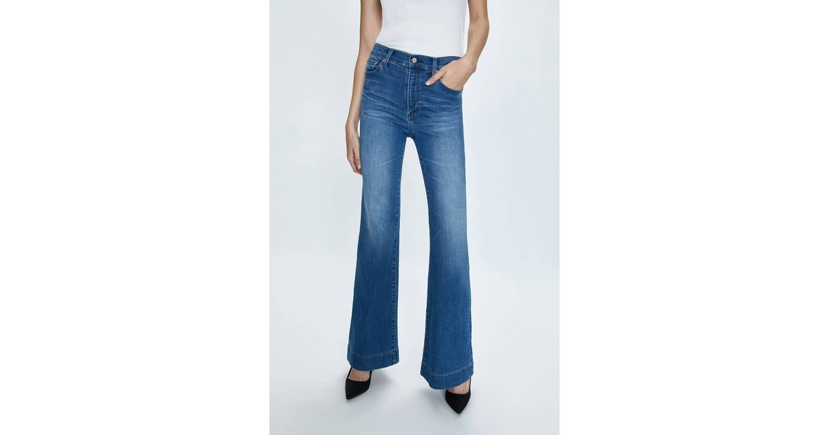 Pistola Kinsley Mid-Rise Ultra Flare Jean: Modern