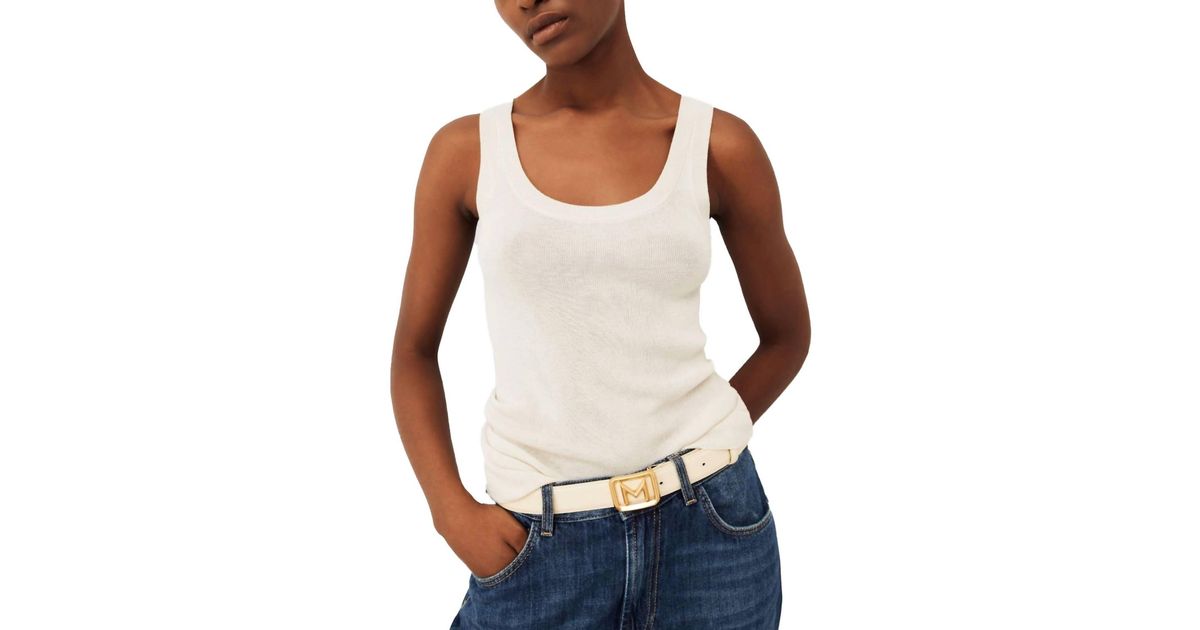 Mariah Blue Cotton Tank