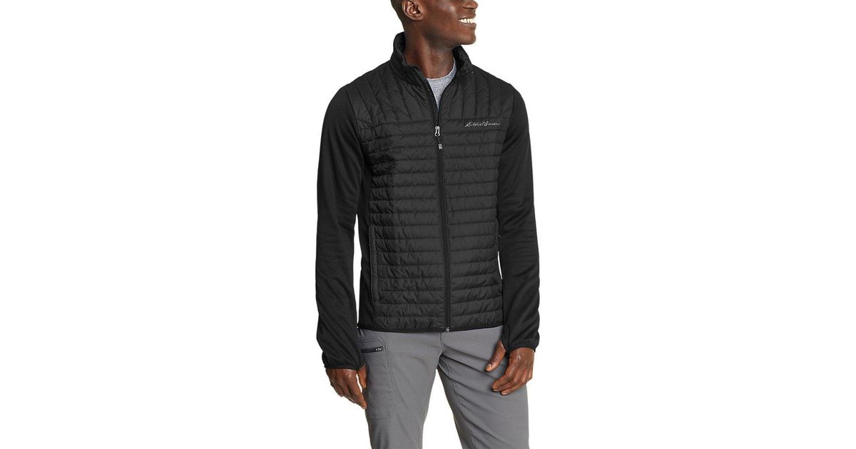 Eddie Bauer Emberlite Hybrid Jacket in Black for Men Lyst