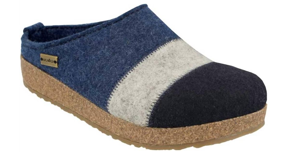 boiled wool clogs haflinger
