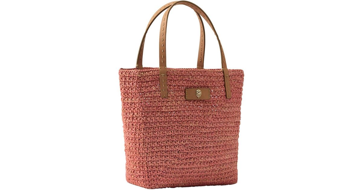 HELEN KAMINSKI♡ DAVOLETTA MINI♡ Helen Kaminski Davoletta Mini Tote in Red | Lyst