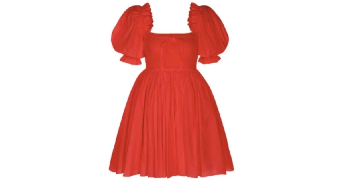 selkie beach day dress in Red 25¡± waist fairysale Elegant navy evening dress Size:3T/4T