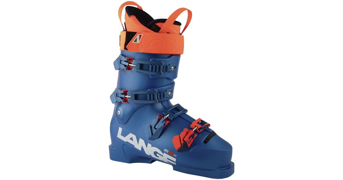 Lange Deep Rs 120 Lv High-Cuff Ski Boots in Blue for Men | Lyst