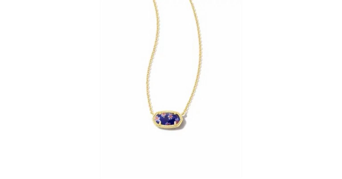 Kendra Scott Gold Elisa Necklace In Night Kyocera Opal – Something  Different Shopping