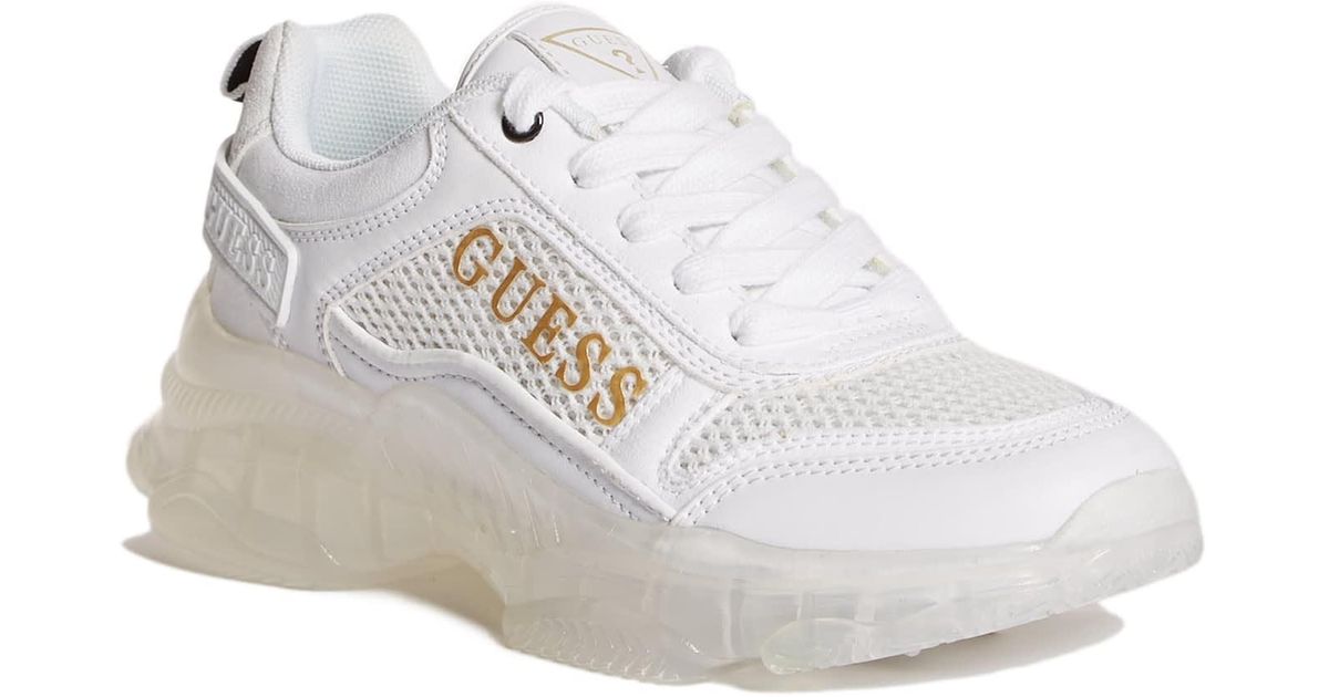 Guess Factory Kristy Joggers in White | Lyst