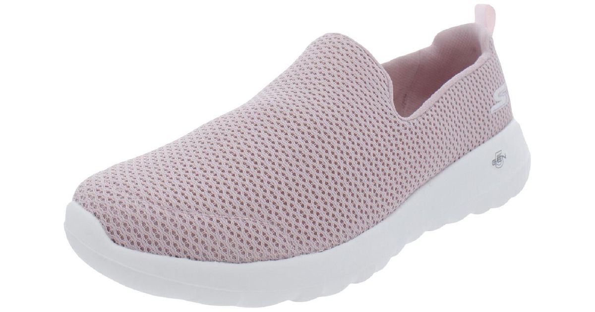 Skechers Summits Quick Getaway Slip On Memory Foam Running Shoes in Purple Lyst