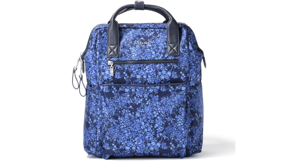 Baggallini Soho Backpack in Blue Lyst