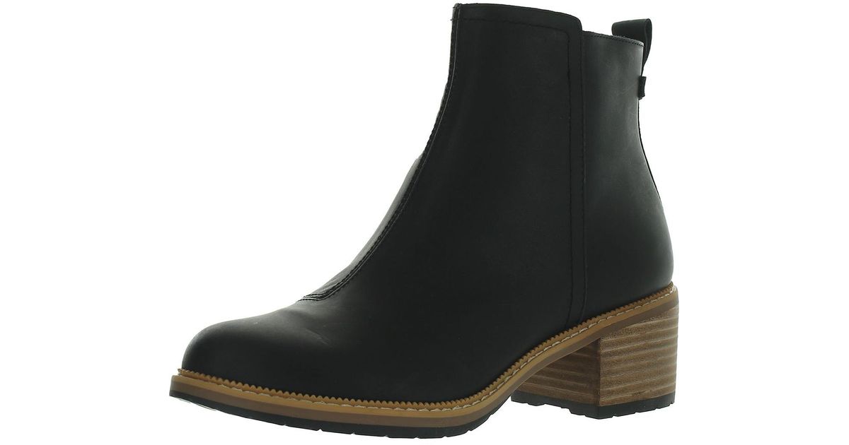 toms marina leather bootie