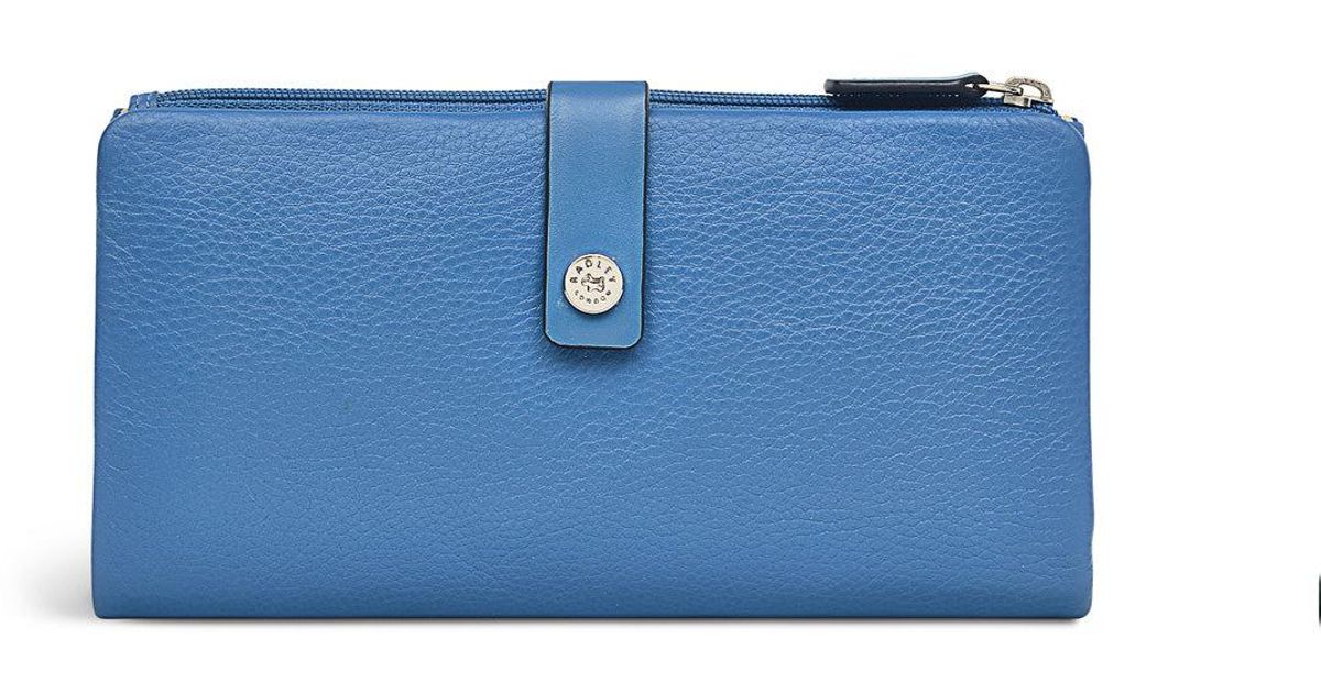 Radley Leather Larkwood Large Bifold Wallet in Atlantic (Blue) Lyst