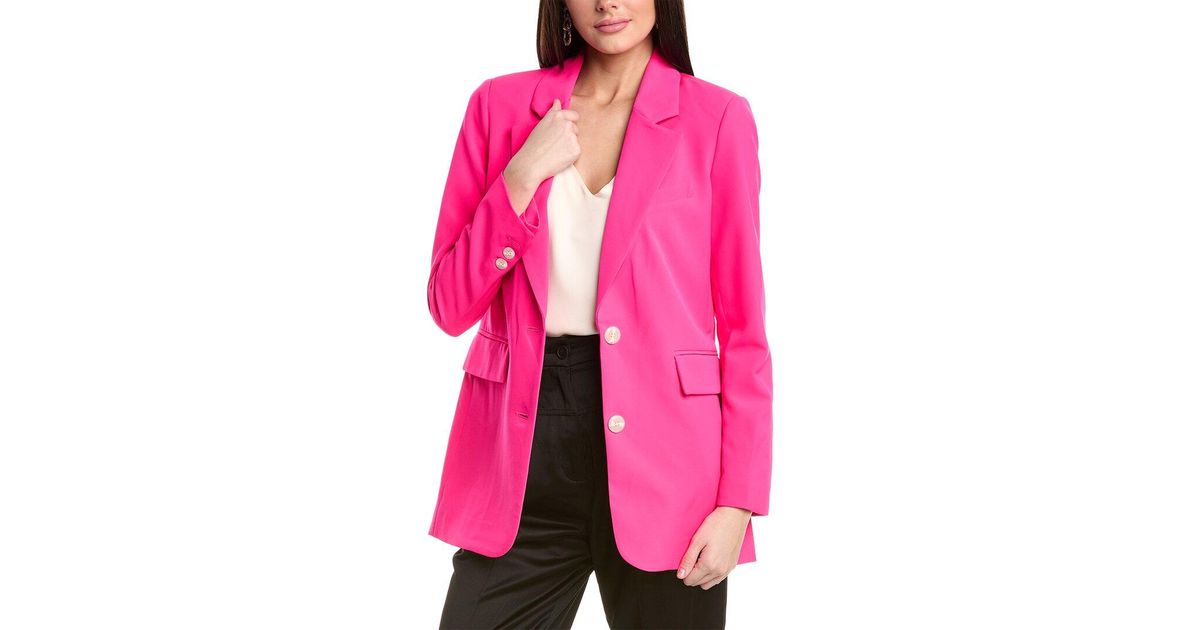Vince camuto deals pink blazer
