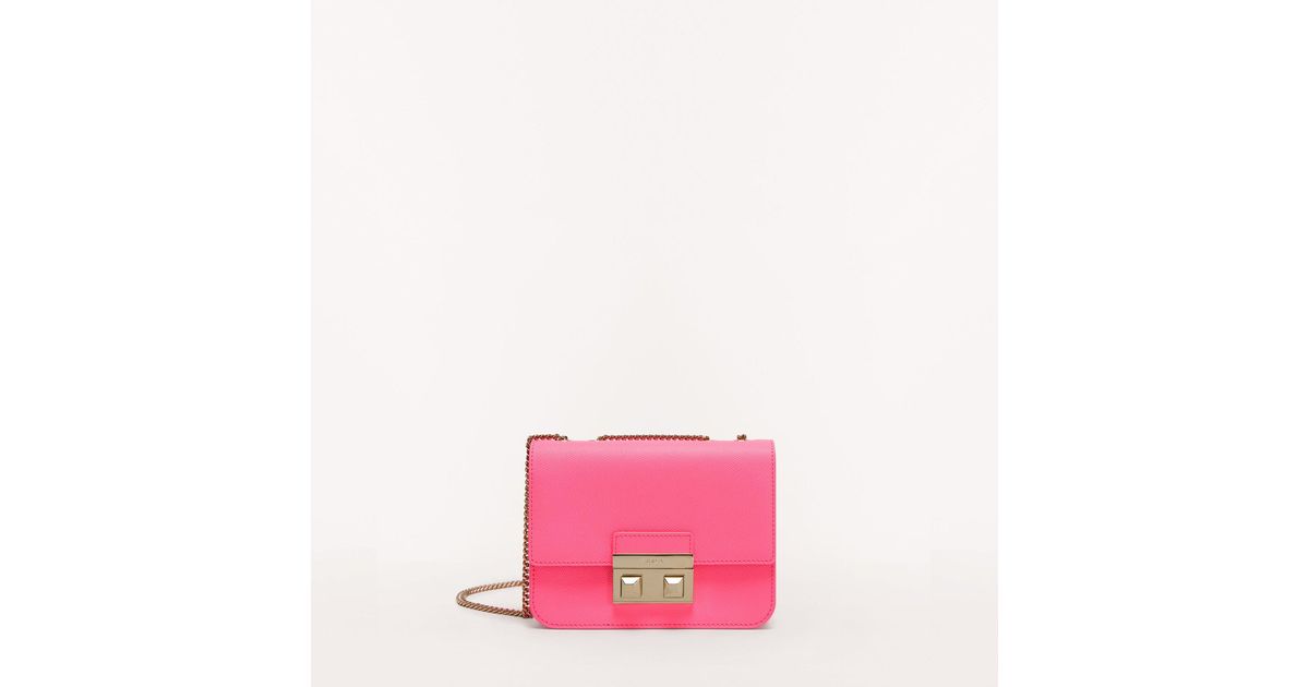 Furla Bella Crossbody Mini in Pink Lyst