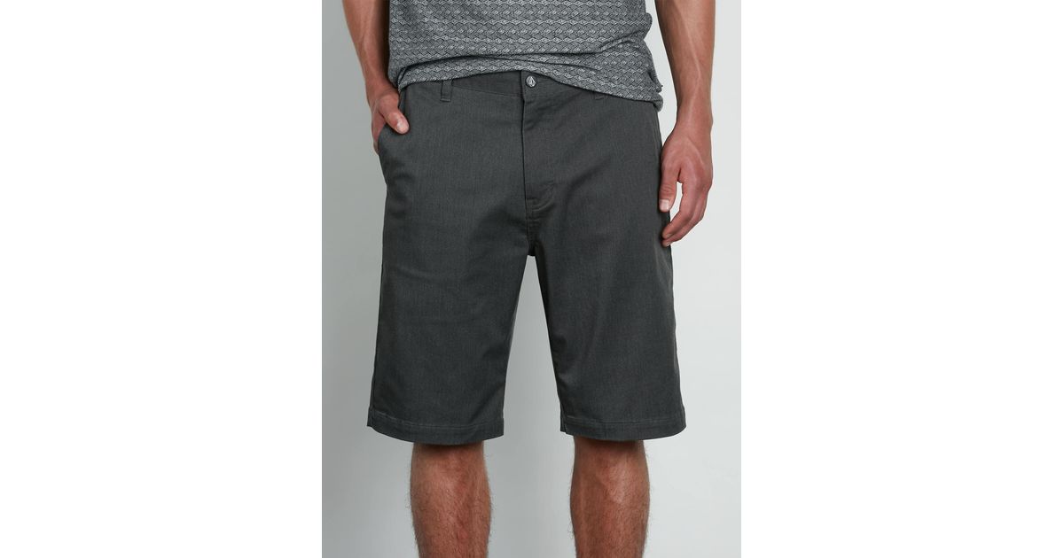 Volcom Vmonty Stretch Shorts in 