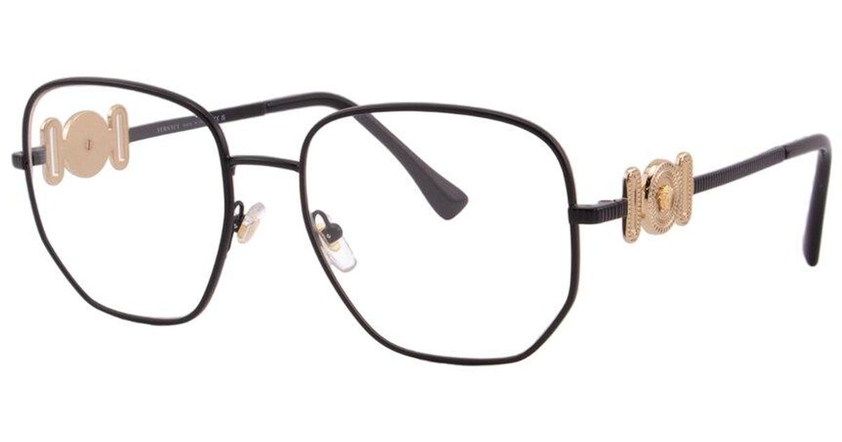 Versace Ve1283 54mm Optical Frames in Metallic | Lyst