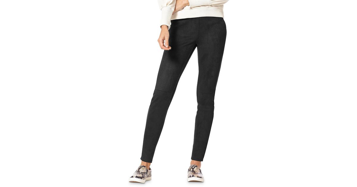 Hue microsuede deals leggings