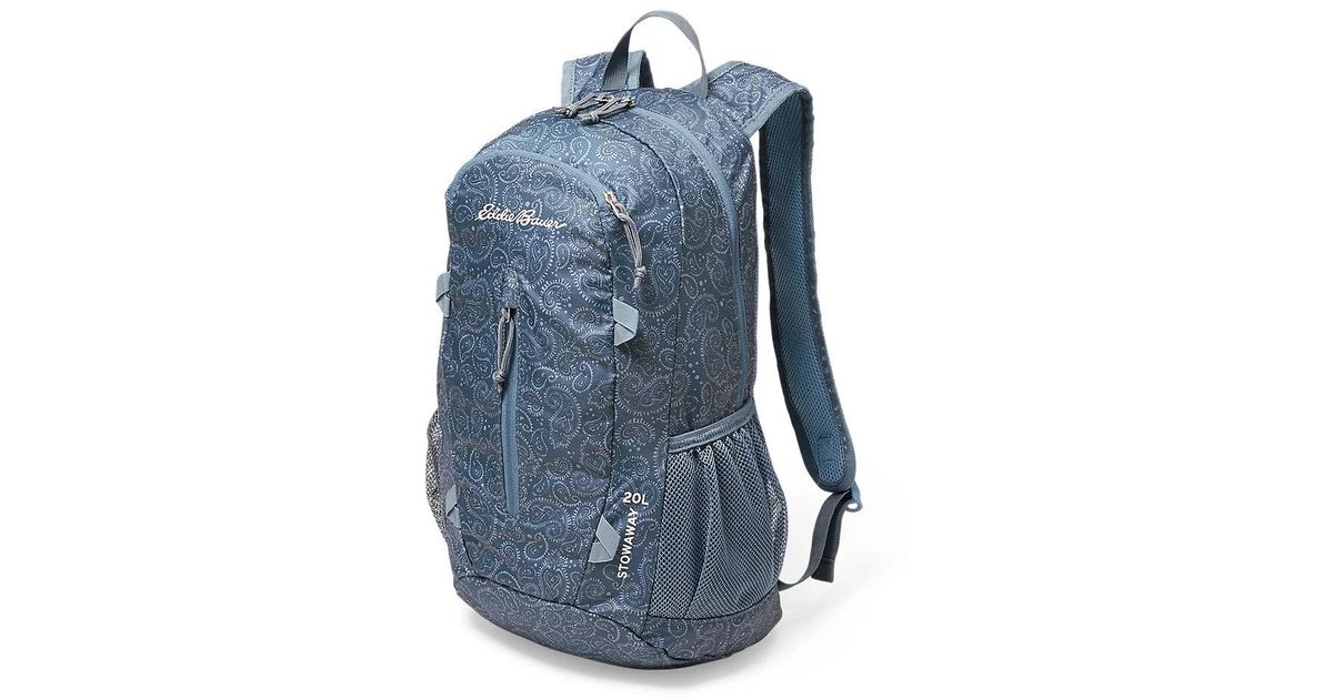 Eddie Bauer Stowaway Packable 20l Backpack in Blue Lyst