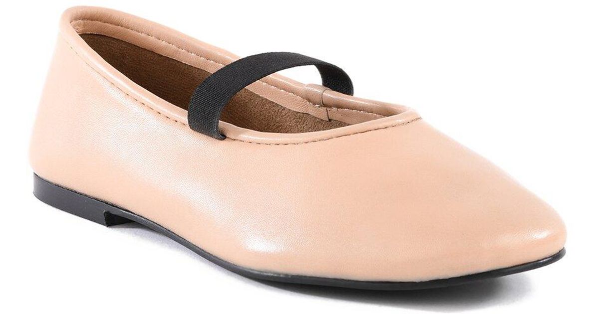 Seychelles Jude Leather Flat in Pink | Lyst