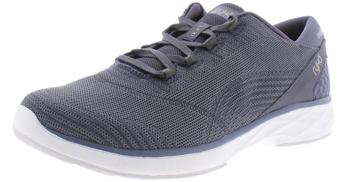 Ryka Lexi Athletic Knit Walking Shoes in Blue | Lyst