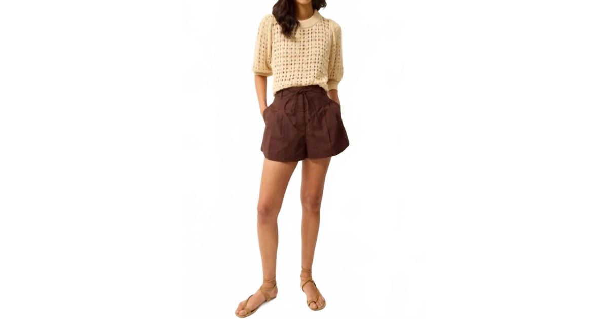 Marie Line Multier Marie Oliver Lander High Waist Short | Lyst