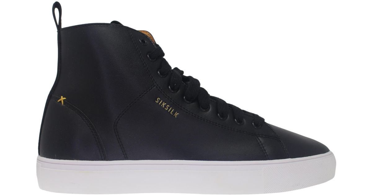 Zapatillas SikSilk Classic High-Top Hombre Blanco - Estilo Urbano