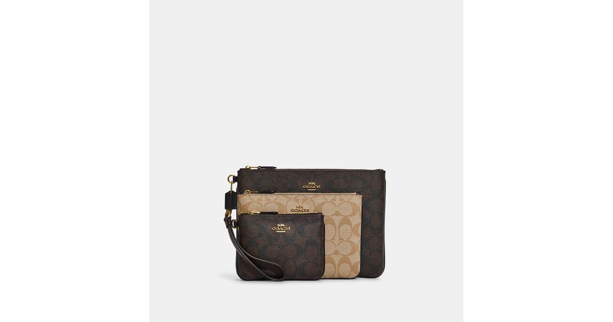 coach outlet pouch